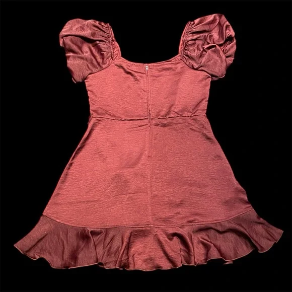 Burgundy Francesca’s Wrap dress - Picture 4 of 4